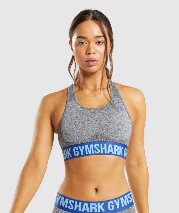 Damske Športové Podprsenky Gymshark Flex Siva Siva | SQ1870962